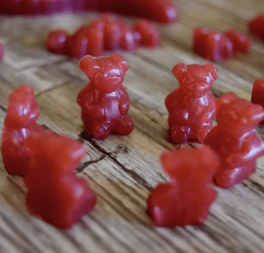 cannabis gummies recipe card