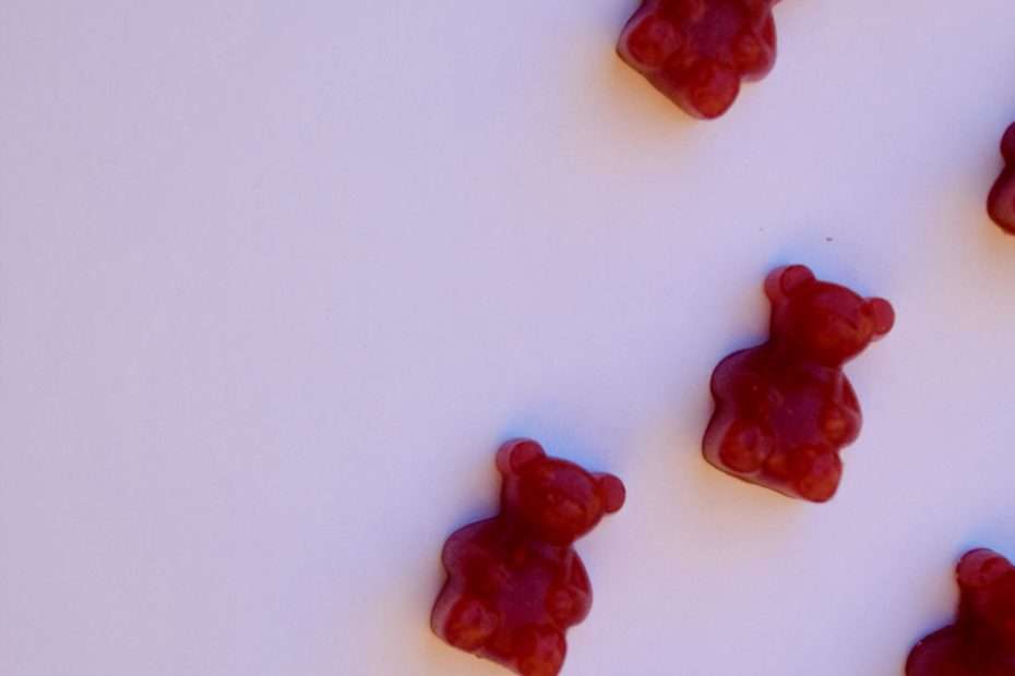 paleo gummies flatlay
